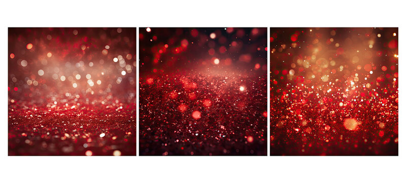 shiny red glitter light background illustration bright shiny, texture celebration, festive party shiny red glitter light background