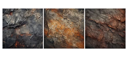 Zelfklevend Fotobehang rock rugged texture background illustration stone mosaic, roof rosewood, wood grain rock rugged texture background © sevector