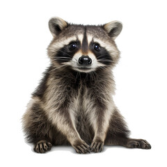 Funny raccoon - obrazy, fototapety, plakaty