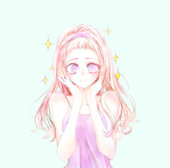 美容イメージの女性