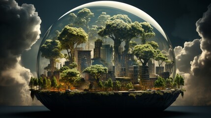 Exploring the Limitless: A Journey Through Nature's Canvas and Architecture's Marvels, generative AI