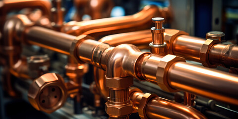 Boiler Room, a Place Where the Heating System is Maintained and Operated