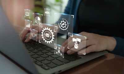 Email automation, email marketing, marketing automation concept. Using data science to drive...