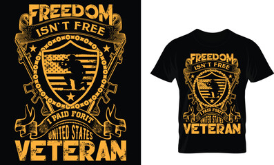 Veteran T-shirt design