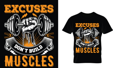 Gym T-shirt Design