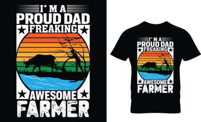 Farmer T-shirt design