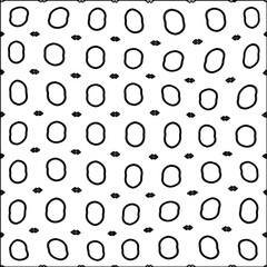  Stylish texture with figures from lines.Abstract black and white pattern for web page, textures, card, poster, fabric, textile. Monochrome graphic repeating design.