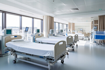 a fancy hospital emergency room - Generative AI