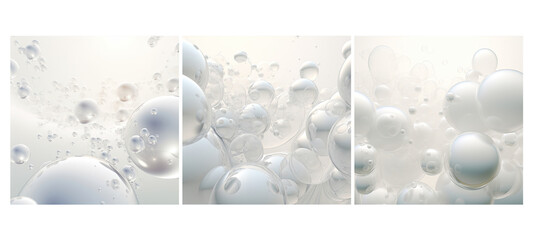 bubble white bubbles soft background illustration design gentle, delicate light, elegant minimalist bubble white bubbles soft background