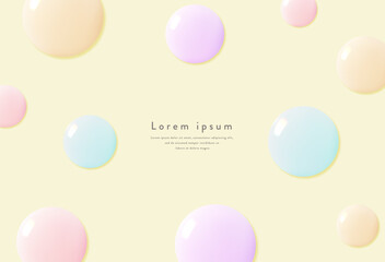 Shiny pop dot pattern design background