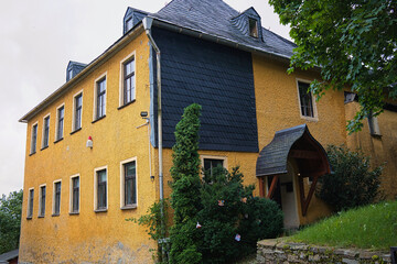 Fototapeta na wymiar Regionalmuseum, Museum in Bad Lobenstein, Thüringen, Deutschland
