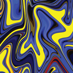 Marble effect wavy abstract Background multishades