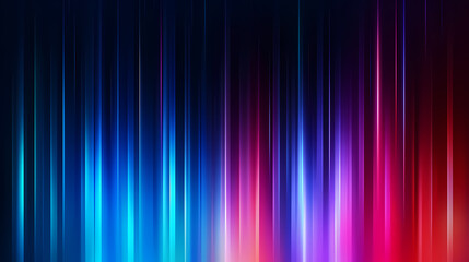 Fototapeta premium Abstract neon background. Modern wallpaper with glowing colorful vertical lines.