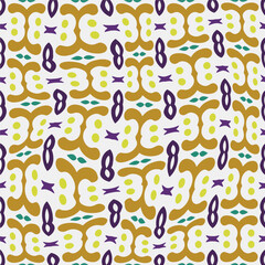 Repetitive abstract patterns. Seamless pattern for fashion, textile design,  on wall paper, fabric patterns, wrapping paper, fabrics and home decor. Abstract background. 