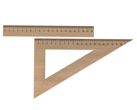 wooden ruler 