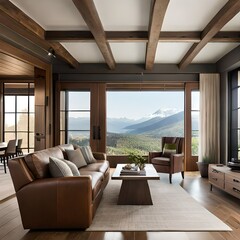 Fototapeta premium modern living room