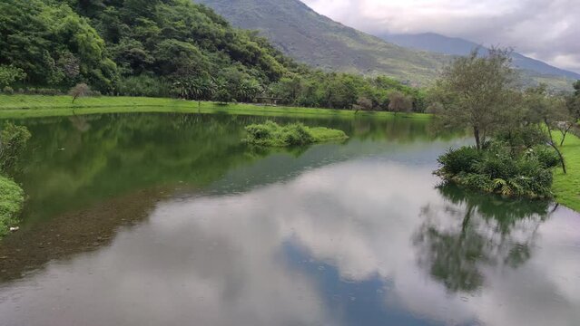 nice view of Gilitan with bridge, Hualien, Taiwan