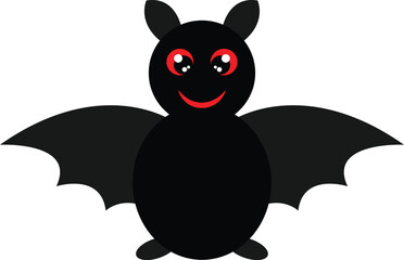 Bat vector image or clip art 