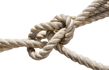 a knot in a rope