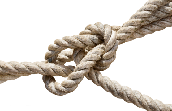 a knot in a rope