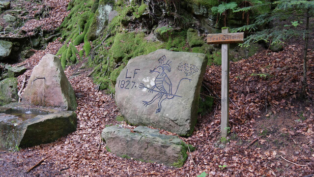 Teufelstein im Schwarzwald