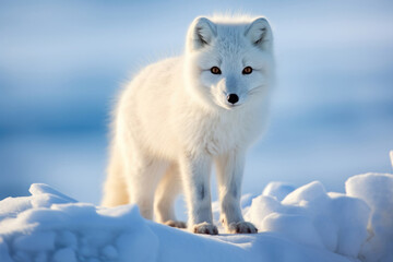 Fototapeta premium Cute Arctic Fox