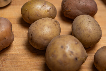 Fototapeta premium Boiled Potatoes For Gnocchi