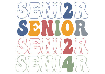 Senior 2024 colors digital files, svg, png, ai, pdf, 
ready for print, digital file, silhouette, cricut files, transfer file, tshirt print file, easy download and use. 
