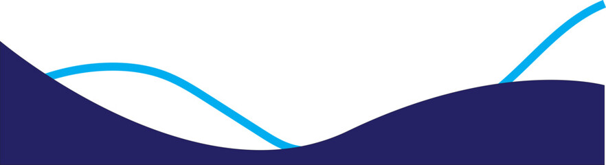 Footer Wave Blue Sea