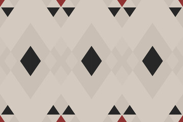 Seamless Pattern Vector Illustration.This captivating design combines intricate geometric shapes and soothing color palettes to create a mesmerizing visual feast that's perfect for gift wrapping paper