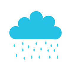 rain icon vector illustration