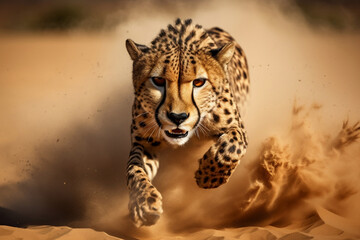 Predator africa mammal speed cheetah fast wildlife nature run animal african carnivore