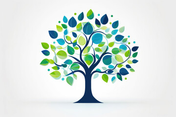 Corporate Finance Concept with Money Tree