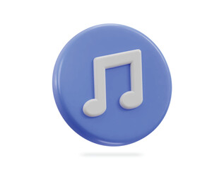 3d music icon