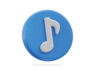 3d music icon