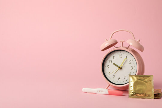 The concept of pregnancy planning, ovulation period, fertilization.