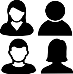 set of people icons