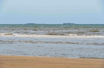 The Coastline at Utah Beach in Normandy, France