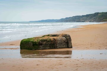 Omaha Beach Site of WWII D-Day Landing in France