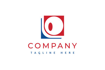 letter LO eye logo design