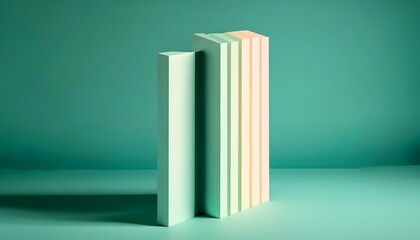 Fototapeta premium Simple and Clean Minimal Still Life Image