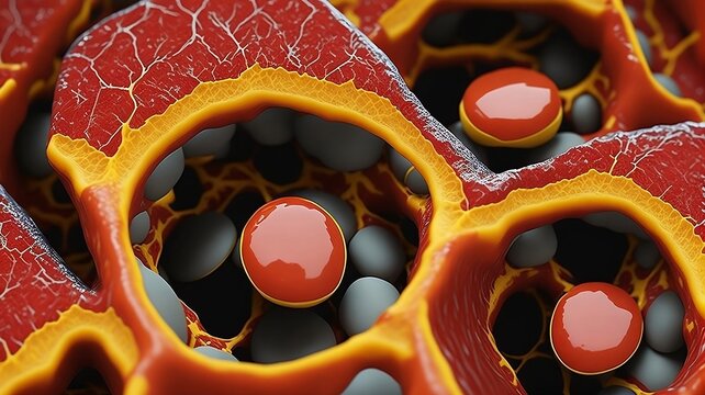 Cholesterol stones in the human gallbladder,macro