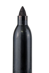 Felt tip of a maker pen isolated in white background