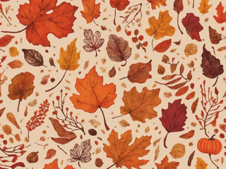autumn leaves background