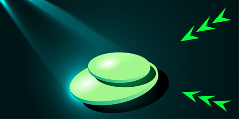 Catwalk Cyber Star Event Show Stage Game Podium Light Neon Lighting Podium Sale