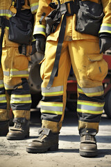 Element of fireman's clothing