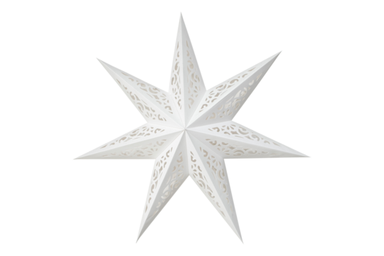 Decorative paper star