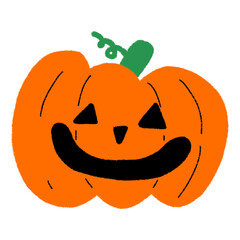 Hand drawing a Halloween day element