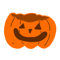 Hand drawing a Halloween day element