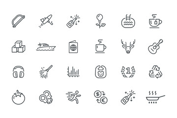 Fototapeta premium set of icons for design